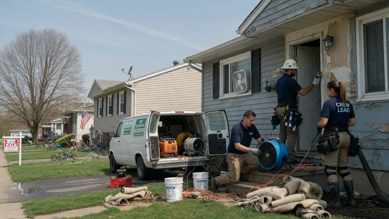 Flood Cleanup in Spartansburg, PA near me