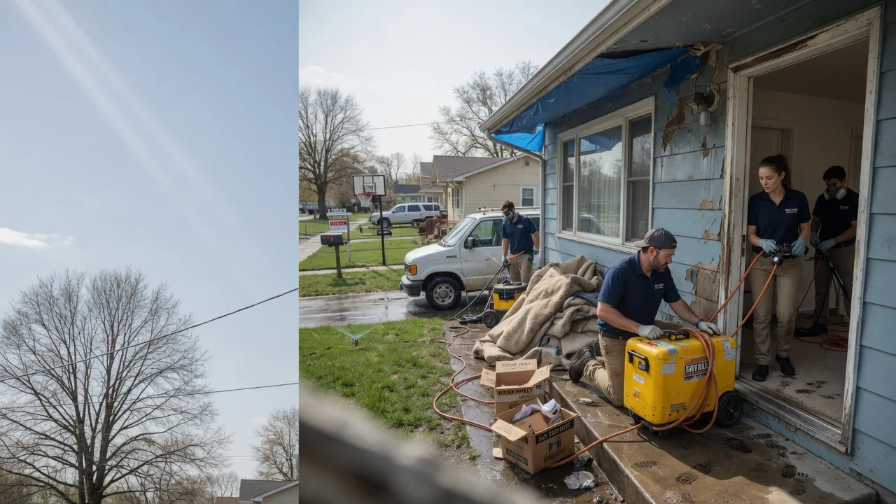 Basement Flood Cleanup in Spartansburg, PA near me